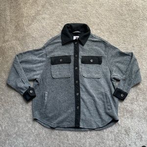 Sonoma Marled Shacket Size S